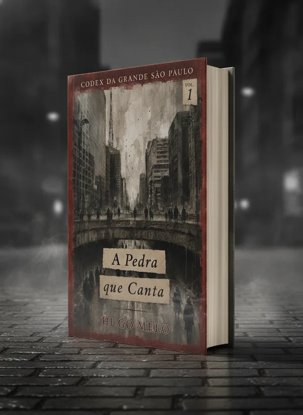 Edição física de A Pedra que Canta, Codex da Grande São Paulo Livro 1